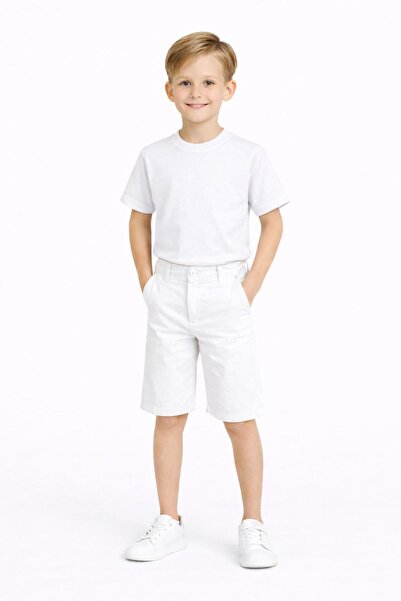 Nacar Erkek Çocuk Günlük Tişört ve Şort Takımı 23 Nisan 29 Ekim Gösteri Kıyafeti