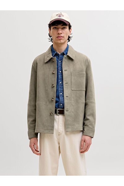 Jack & Jones Premium Jacke aus Wildleder Jacke aus Wildleder