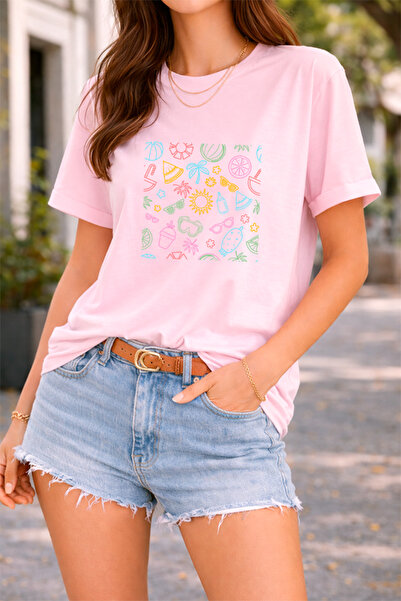 YUNAYT ΓΥΝΑΙΚΕΙΑ ΛΕΠΤΟΜΕΡΗ ΕΚΤΥΠΩΣΗ ΜΕΓΕΘΟΣ ΦΑΡΔΙ ΚΟΜΜΕΝΟ T-SHIRT ΠΟΔΗΛΑΤΟ