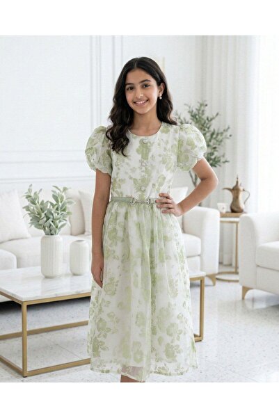 alqarat فستان "بيرلا" ذو الفرع الأخضر