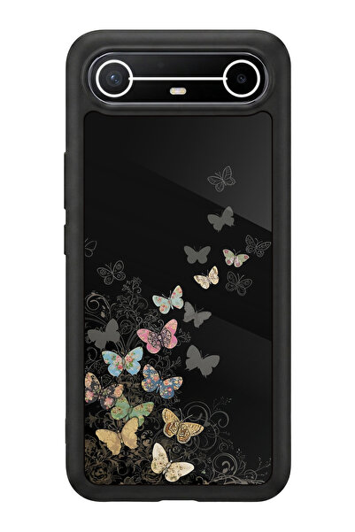 TECNO Spark Slim 5G Uyumlu Kelebek Tasarımlı Glossy Premium Kılıf