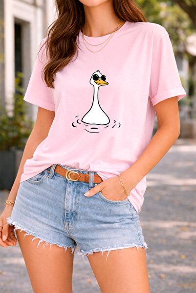 YUNAYT ΓΥΝΑΙΚΕΙΑ ΛΕΠΤΟΜΕΡΗ ΕΚΤΥΠΩΣΗ ΜΕΓΕΘΟΣ ΦΑΡΔΙ ΚΟΜΜΕΝΟ T-SHIRT ΠΟΔΗΛΑΤΟ