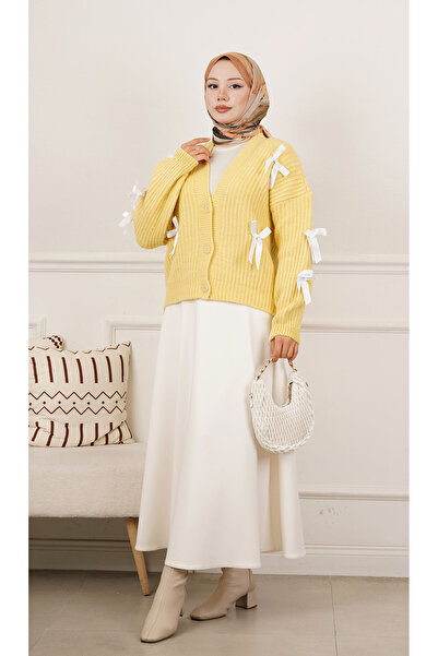 Blue Morpho Hijab Scuba Fabric Zippered Skirt