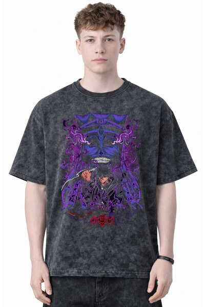 SEVBANO Dizajn Solo Leveling Arise Sung Jin Woo Anime T-shirt sa printom, uni...