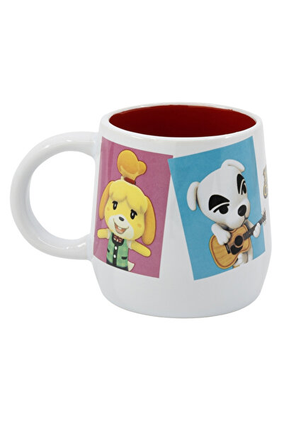 Animal Crossing Cană ceramică 360ml albă