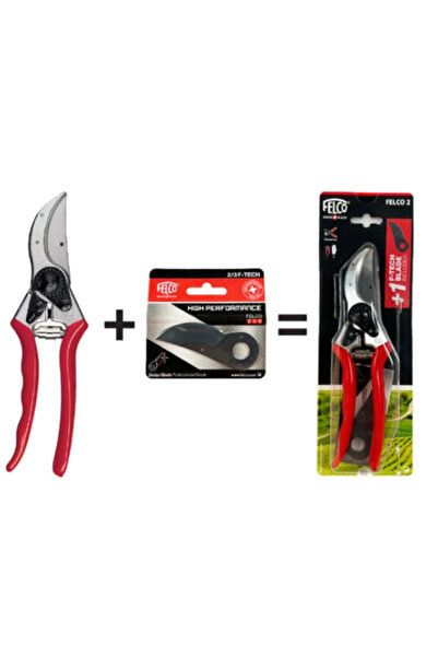 Felco / 2 Budama Makası ve Üst Bıçak F-Tech 2/3