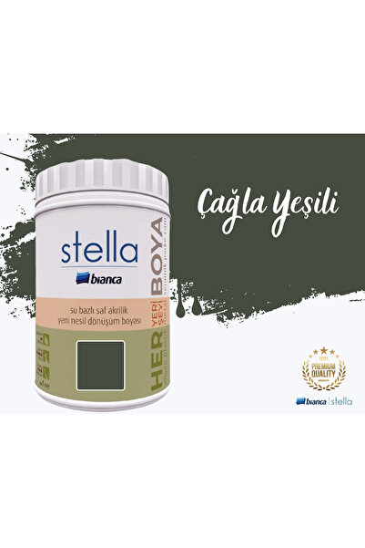 Bianca Stella Su Bazlı Saf Akrilik Boya 1 Litre