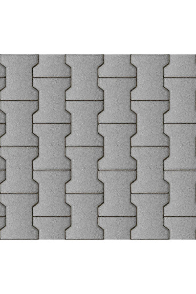 OEM Двуспален настилка T-T1, бетон, 200 x 165 x 60 мм, циментово сива