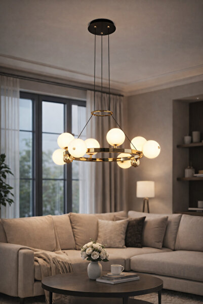 ATIK Modern LED Sarkıt Avize – 3 Renk