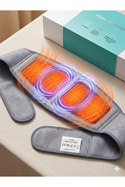 Hilda HL-YD02 Isıtmalı EMS Masaj Kemeri Karın Bel Diz Titreşimli Masaj Aleti