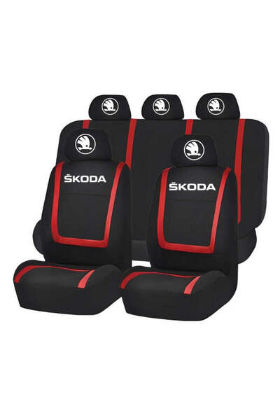 Autohelix MSA Set huse universale pentru scaune compatibile cu Skoda New – Ne...