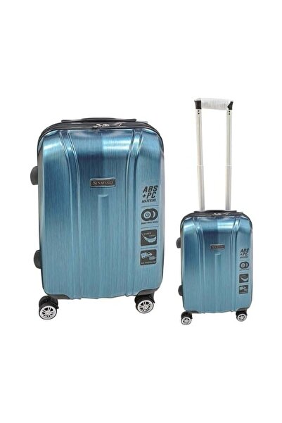 Natucci NX628 20-Inch Hard Shell Luggage Bag with 4 Free Rotary Double Wheels