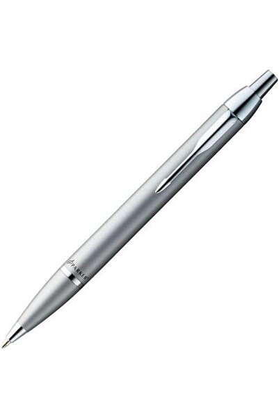 Parker قلم حبر جاف باركر اي ام ، لون فضي -10056