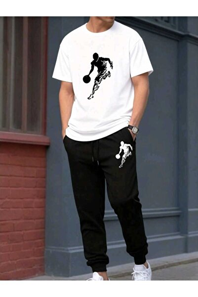 ibibik moda ITS EASY cu imprimeu Pantaloni de trening și tricou Seturi de tre...