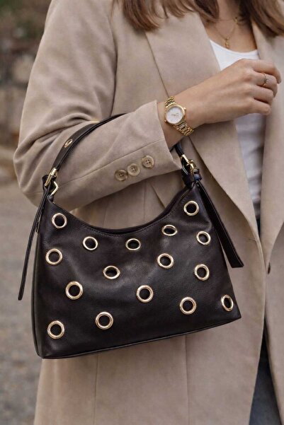 themoiss The Moi̇ss Women's Staple Print Mngo Bitter Coffee Suni̇ De Leather ...