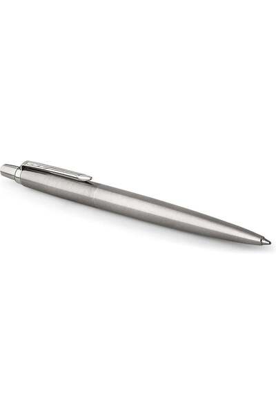 Parker Gutter Ballpoint Pen, Silver-8577