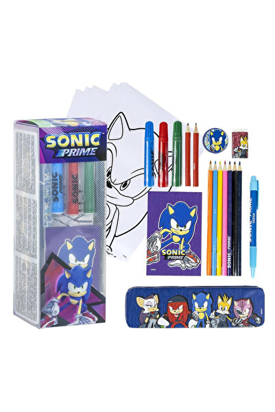 Sonic Hedgehog stationery set