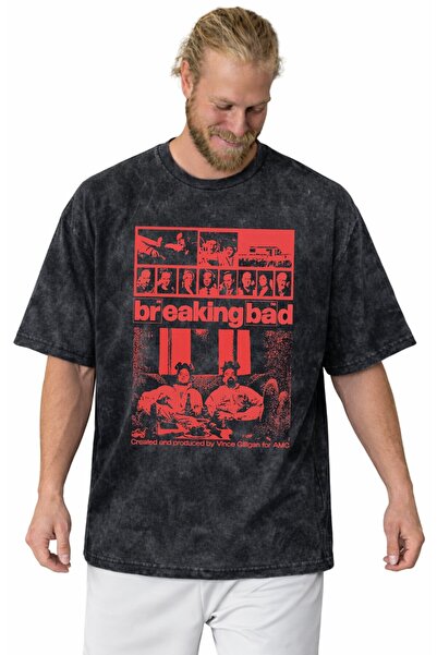 SEVBANO Dizajn Legend Series Breaking Bad T-shirt sa štampanjem, unisex, over...