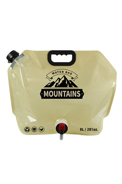 Choice4 Beige 5L/10L Collapsible Water Container Water Storage Jug Bag for Ou...