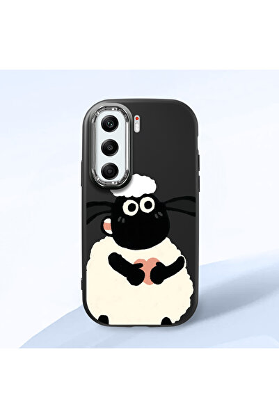 ucuc جراب سيليكون أسود متوافق مع هاتف تكنو كامون 40 برو 5G (CM7) مع حماية للك...