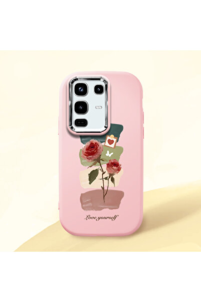 ucuc حافظة من السيليكون باللون الوردي متوافقة مع هاتف Infinix Note 50/Note 50...