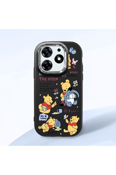 ucuc Tecno Spark 10 Pro(KI7) Uyumlu Darbe Emici Kamera Korumalı Siyah Silikon...