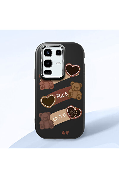 ucuc حافظة سيليكون سوداء متوافقة مع هاتف Infinix Note 50/Note 50 Pro مع حماية...