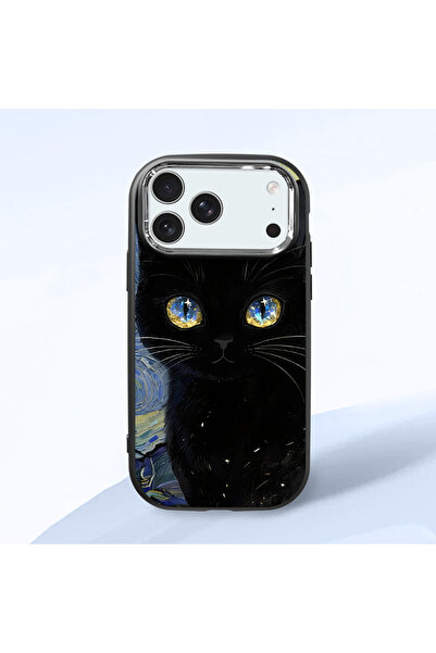 ucuc حافظة سيليكون سوداء متوافقة مع هاتف iPhone 17 Pro Max مع حماية للكاميرا ...