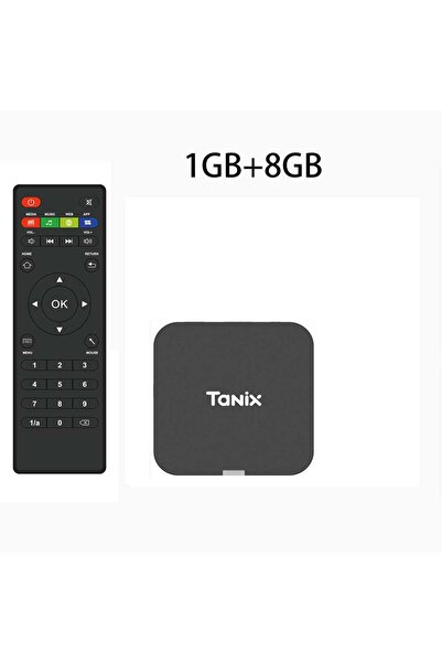 Choice8 جهاز TANIX TX1 بنظام Android 10.0، معالج Allwinner H313 رباعي النواة،...