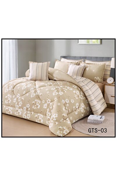 silk Summer double bedsheet set with a distinctive and modern design, 220x240