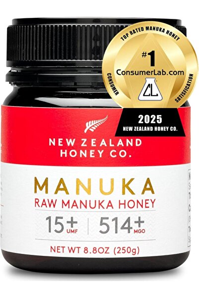 NEW ZEALAND HONEY CO . عسل مانوكا خام UMF 15+ / MGO 514+ |   250 جرام