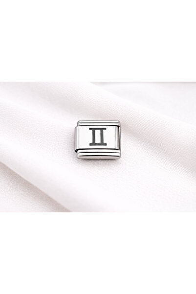 ZEMİRA HOME Steel Nomination Charm Gemini Sign |   Stainless Steel Bracelet C...