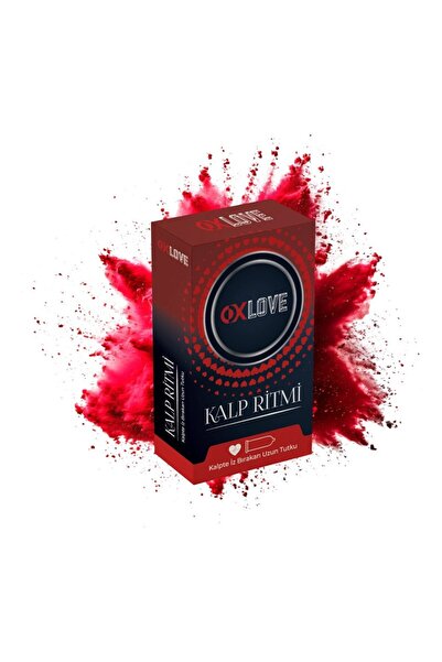 Artcrelier OXLove Kalp Ritmi Prezervatif 10’lu 1 Kutu – Uzun Tutku ve Güvenli...