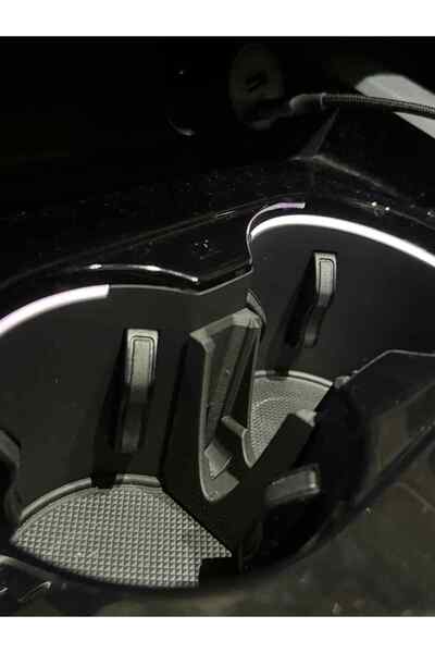 Carbon X Compartiment pentru cheie în suportul de pahare – Audi A4 B9
