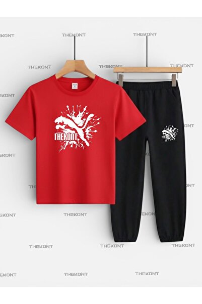 THEKONT THEKONTYAZILI DEČJI SET SA GLEDAČKIM IZRAVANJEM (MAJICA-CE Sa džepovi...
