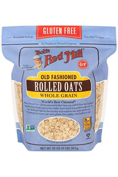 Bob's Red Mill شوفان ملفوف على الطريقة القديمة خالٍ من الغلوتين من بوبز ريد م...