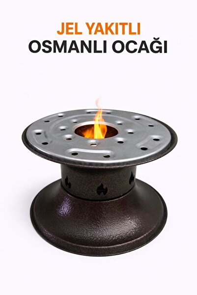 Karahisarlı Metal Gülşen - Jel Yakıtlı Osmanlı Ocağı – Geleneksel Osmanlı Oca...