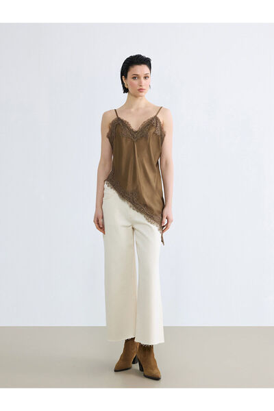 LC Waikiki Γυναικείο τζιν παντελόνι Özmarka New Season Wideleg