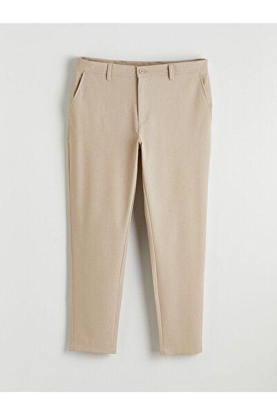 LC Waikiki Beige Standard Size Men's Trousers
