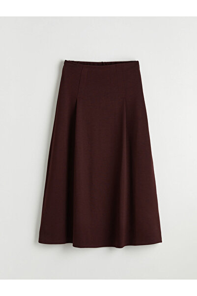 LC Waikiki Özmarka New Season Elastic Waist Flared Skirt