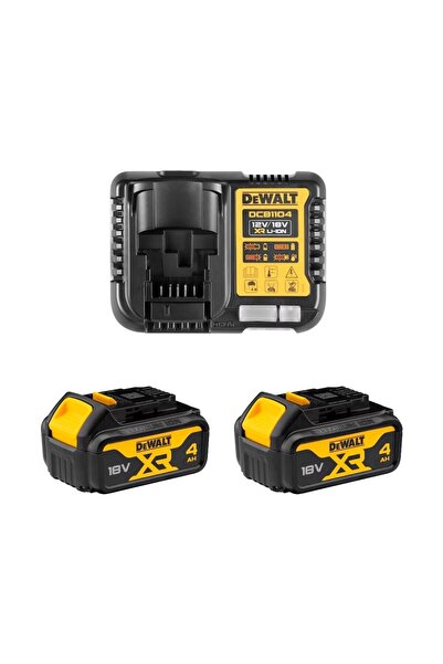 Dewalt DCG407M2T-QW 18V Xr Kömürsüz Akülü Avuç Taşlama 2X4.0AH