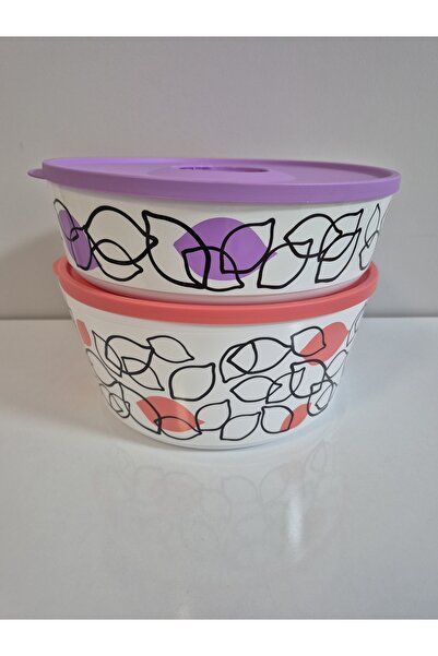 Tupperware حاوية تخزين ليمون ديلوكس سعة 2 لتر (2.5 لتر + 4.3 لتر)