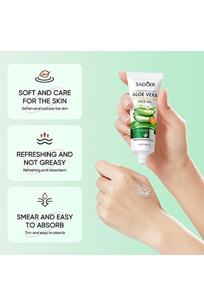 sador Aloe Vera Gel After Sun Hydrating & Nourishing Skin Care