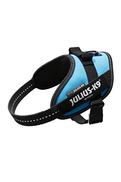 Julius K9 Ham JK9 IDC Power, aquamarine, reflectorizant, dimensiuni 49-67 cm,...