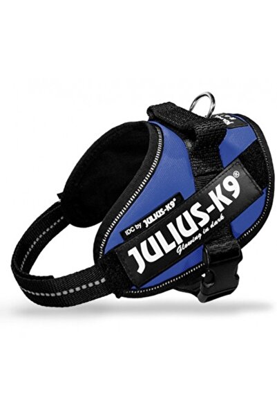 Julius K9 Ham ergonomic, albastru, impermeabil, reflectorizant, 49-67 cm