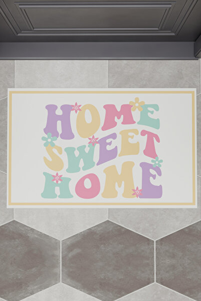 Charmbi Home Sweet Home Covoraș decorativ multifuncțional pentru uși interioa...