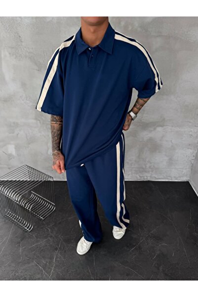 Mio Boutiques Piped Tracksuit Set