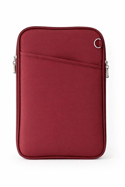 Aggu Bebe 11" - 12'' Inch Compatible Tablet Case Claret Red Tablet Case with ...