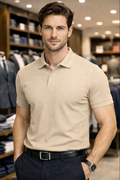 zs zaos fashion Muška polo majica sa dugmićima, Pamuk komada, visokokvalitetn...