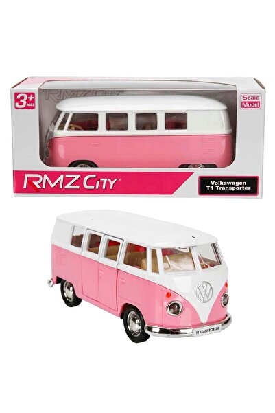RMZ City 1:32 Pembe Serisi Die Cast Model Araba - Volkswagen T1 Transporter